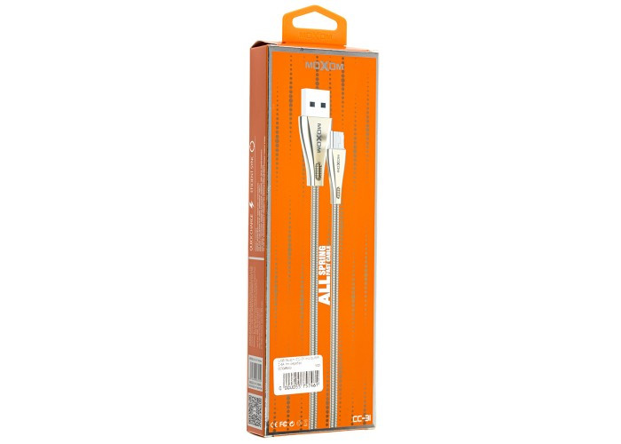 كابل شحن ومزامنة بيانات U82 كول جريس من USB إلى Micro-USB