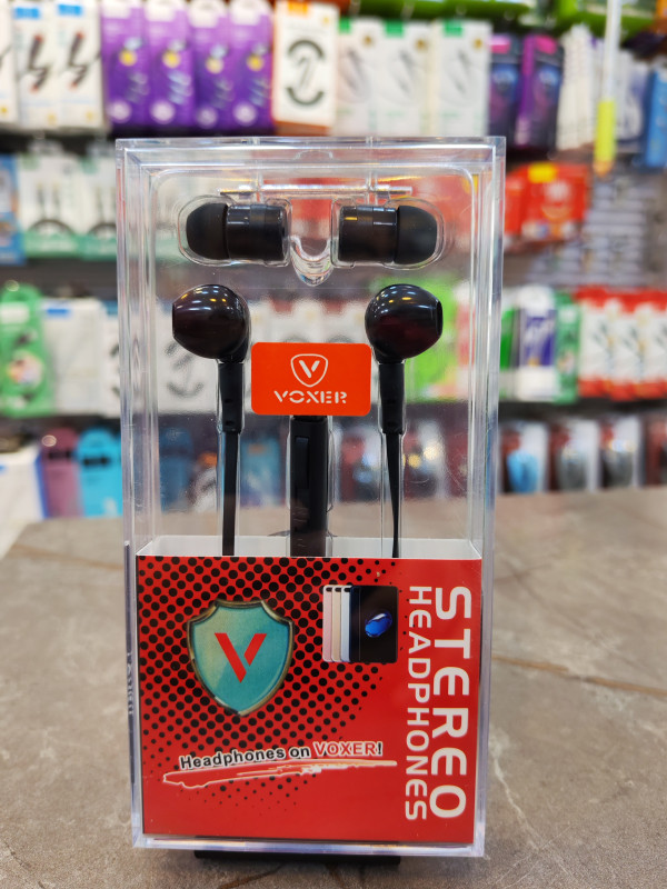 Voxer Wired Stereo Headphones with High-Fidelity Sound