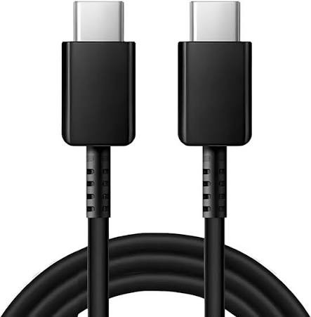 كابل سامسونج الأصلي من USB-C إلى USB-C بطول 1.8 متر - أسود
