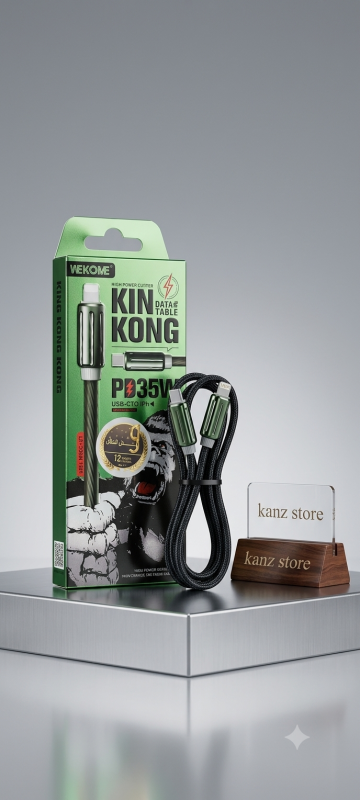 Wekome cable type-c- iphone 35w