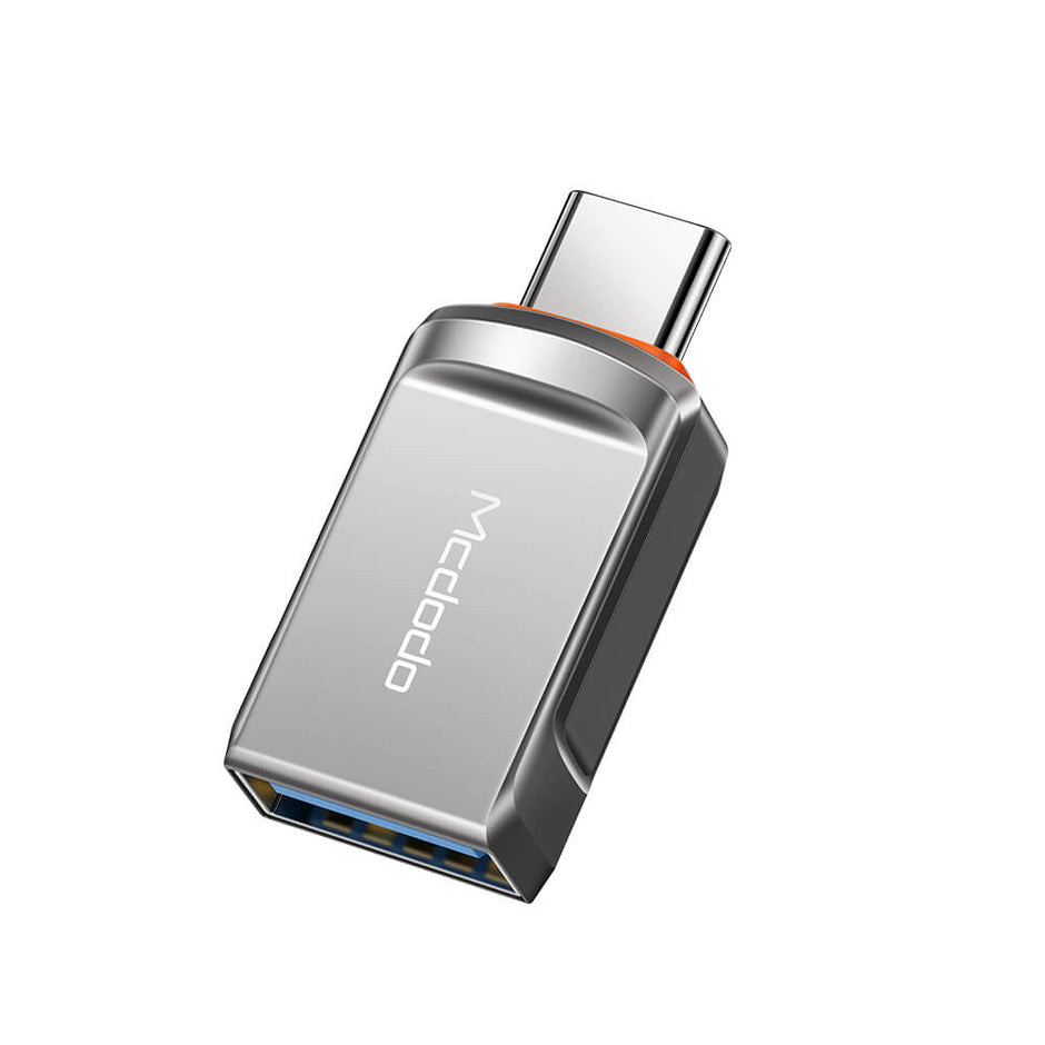 محول مك دودو OT-8730 من USB-A 3.0 إلى Type-C OTG - سرعة 5 جيجابت