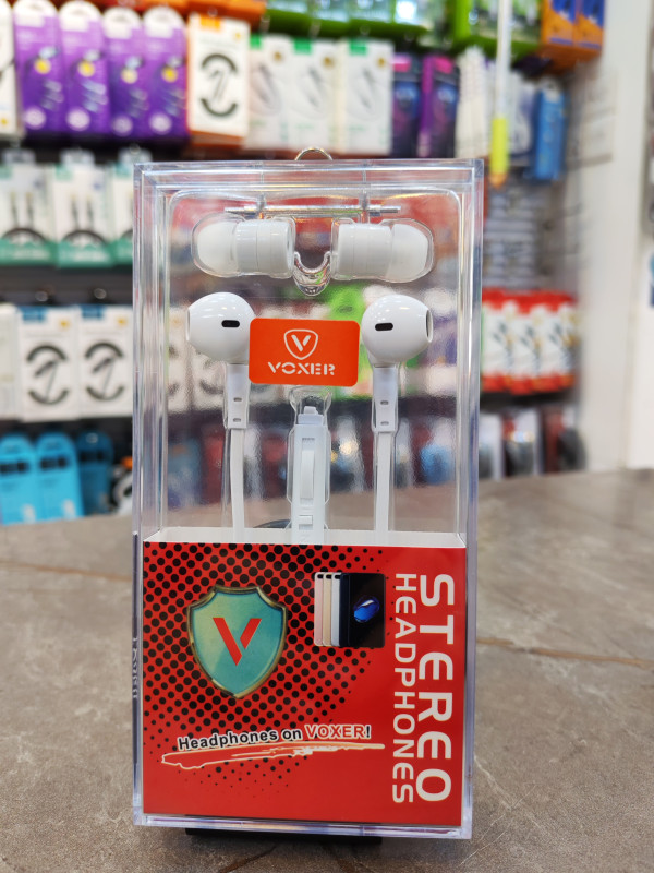 Voxer Wired Stereo Headphones with High-Fidelity Sound